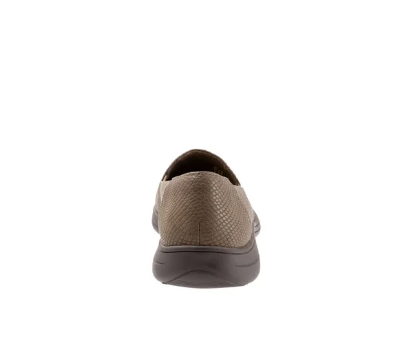 Trotters Women's Jacob Loafer - Size: 11, Dark Taupe Snake Print Leather