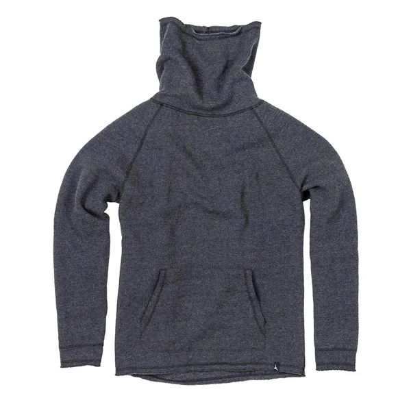 Duckworth Women's Powder High Neck - Charcoal, M, Merino Wool