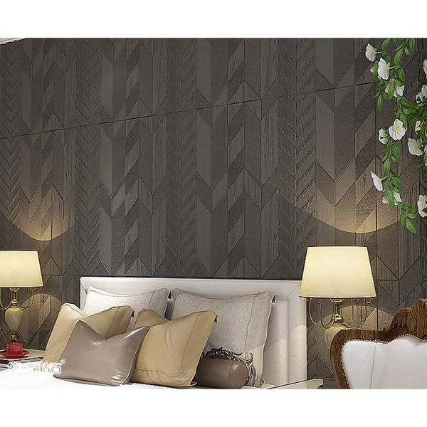 Premium Peel and Stick 3D Embossed Form Wall PANEL, 28x22x28x22/pc - LightGrey - 50pc