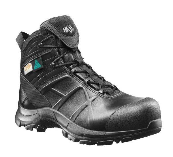HAIX Mens Black Eagle Safety 52 Mid Black Size 4 Medium