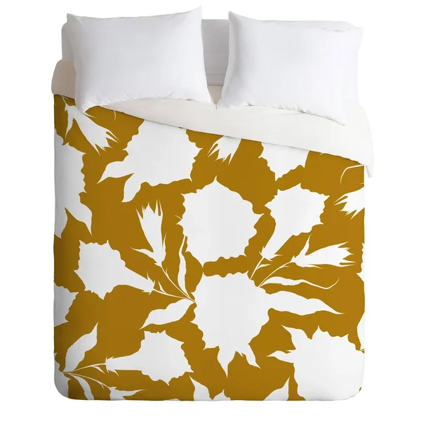 Deny Designs Iveta Abolina La Jardin Noir VI Twin Duvet Set - Multi