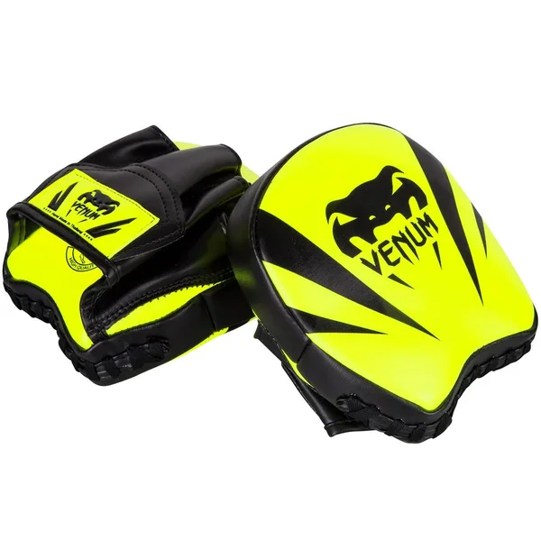 Venum Elite Mini MMA Training Punch Mitts - Neo Yellow/Black