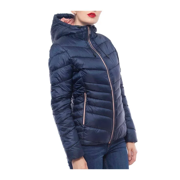 Rokkau0026Rolla Women's Lightweight Hooded Water-Resistant Padded Puffer Jacket Coat