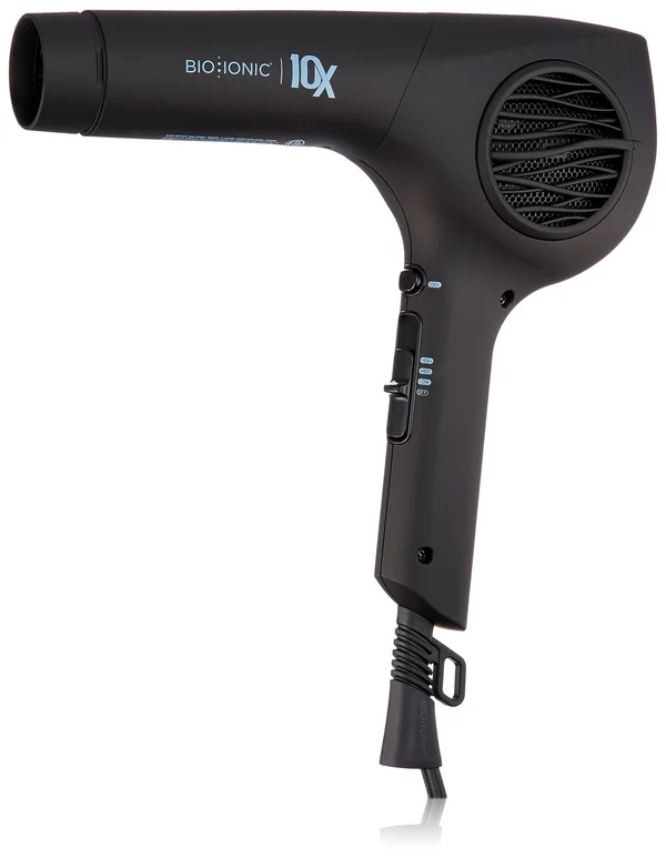 Bio Ionic 10x Ultralight Speed Dryer, Black