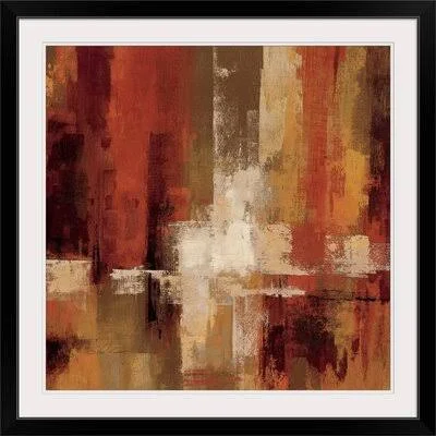 &Castanets Crop& Silvia Vassileva Painting Print Red Barrel Studio Size: 28x22 H x 28x22 W x 1x22 D, Format: Black Framed