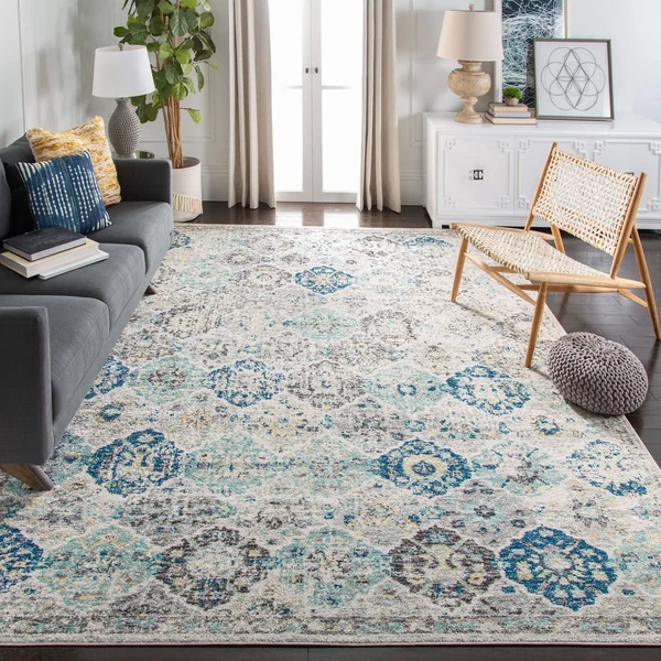 Safavieh Madison Panel Kirman Medallion Rug