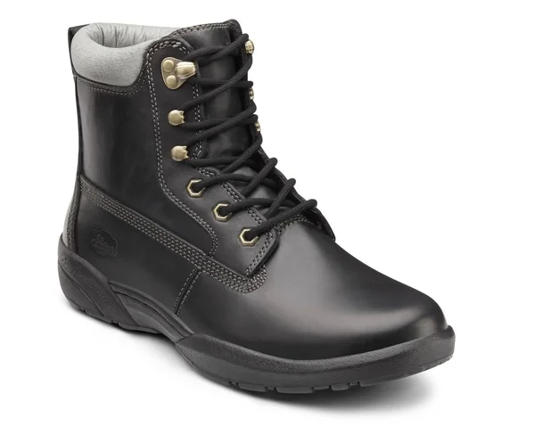 Dr. Comfort Men's Boss Work Boots Black 8.5 X-Wide