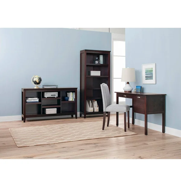Threshold 32x22 Carson Horizontal Bookcase with Adjustable Shelves - Espresso