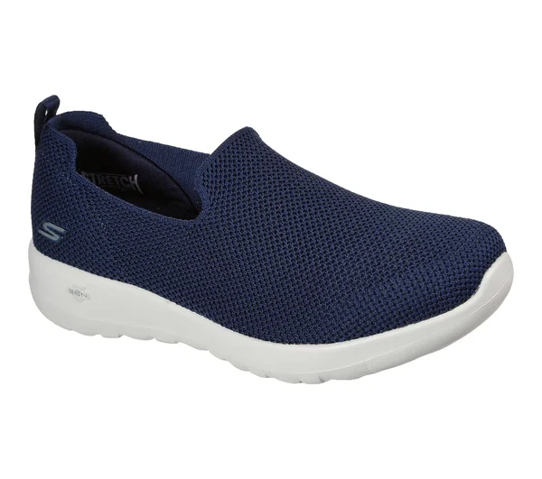 Skechers Women's GOwalk Joy - Sensational Day Walking Shoes - Navy, White, 9.0