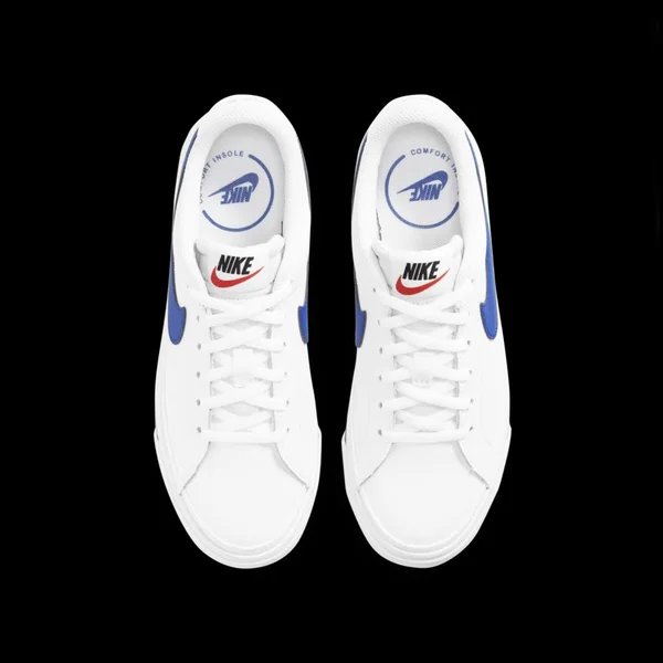 Nike Court Legacy Big Kids& Shoes in White, Size: 3.5Y, DA5380-101