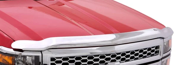 Auto Ventshade 680959 Chrome Hood Shield - GMC Sierra 1500