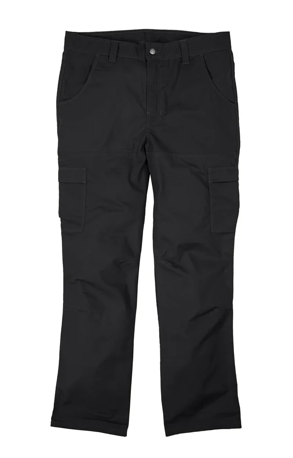 Berne Men's Ripstop Cargo Pants - Black - 46 - 34