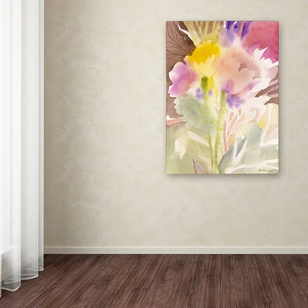 Trademark Global Sheila Golden Garden Memory Canvas Art