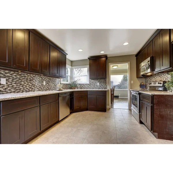 Design House 613687 Brookings 36x22 Fully Assembled Kitchen Base Cabinet, Espresso Shaker