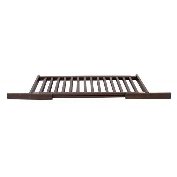 Dynamic Accents Free Standing Pet Gate - Large-Mahogany