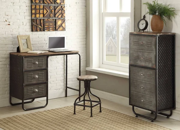 4D Concepts Locker Collection 2 Door Bookcase
