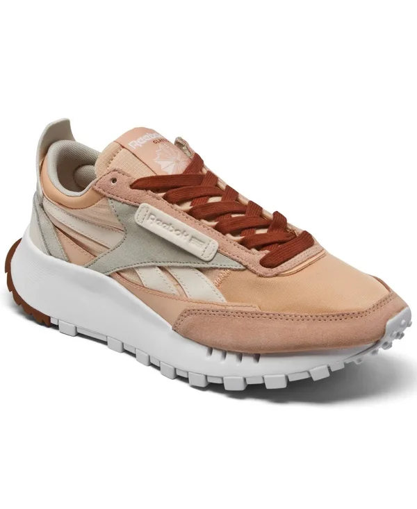 Reebok Classic Leather Legacy Pink Women's Running Shoes, Size: 6