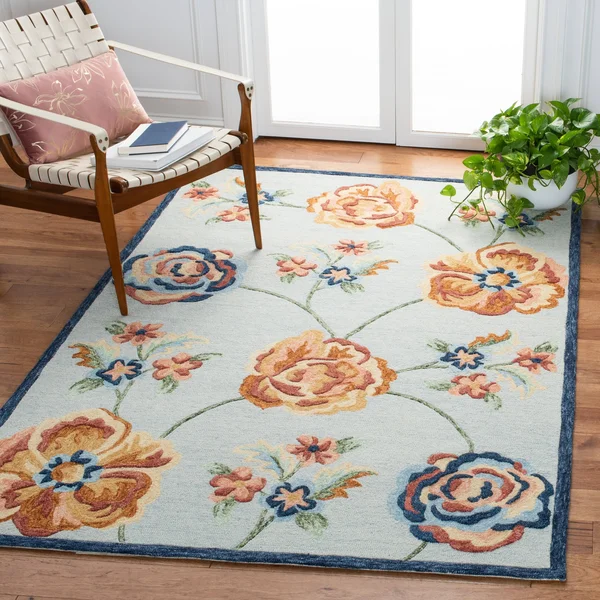 5' x 8' Rectangular Area Rug - Blue, Safavieh