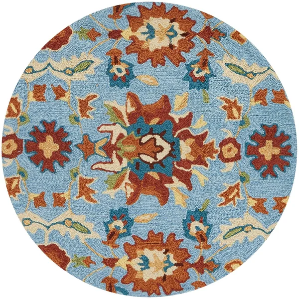 Loloi Francesca FC-59 2&3x22 x 3&9x22 Light Blue - Spice Rug