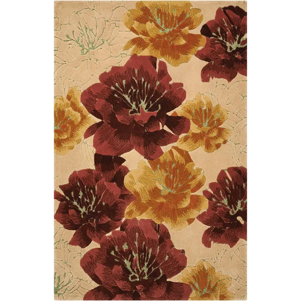 Nourison Palisades Chocolate Area Rug - 3&9x22 x 5&9x22 Rectangle