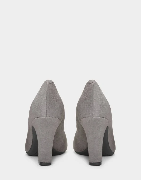 Aerosoles Women's Octagon Pump, Size: 12, Grey Microfiber