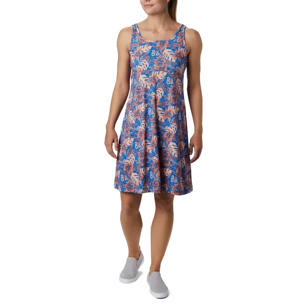 Columbia Freezer III Dress 2x - Stormy Blue Vacay Vibes Print