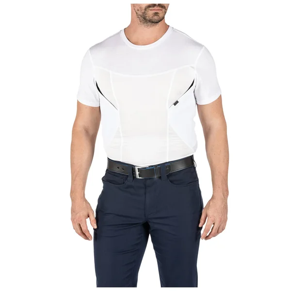 5.11 Tactical Cams Short Sleeve Baselayer - White - 41222-010-S