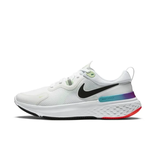 Nike React Miler White/Black/Vapor Green Women's Running Shoes - Size: 8