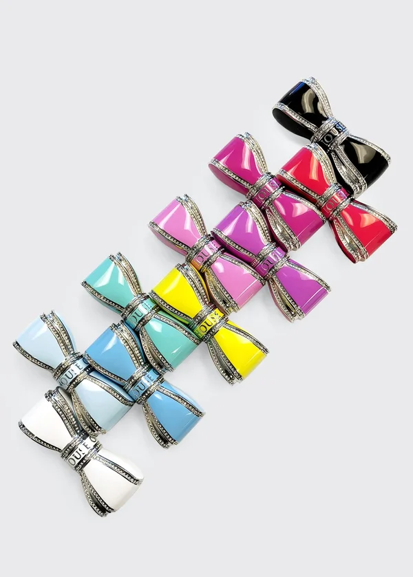 House of Sillage Bow Lipstick Case - Hot Pink