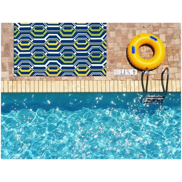 Kaleen Escape ESC08-22 Navy Rug - 2 ft x 6 ft