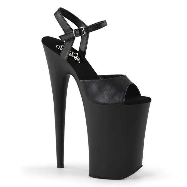 Pleaser - INFINITY-909 6, Black/Black