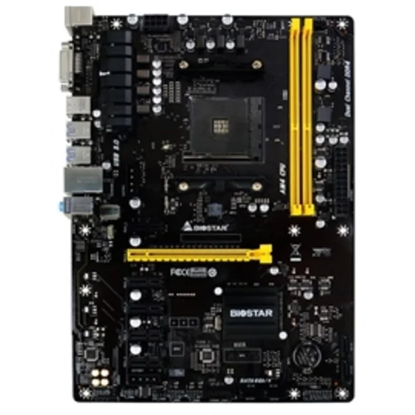 Biostar Motherboard Tb350-btc AMD A-Series AM4 B350 Up to 32GB DDR4 DV