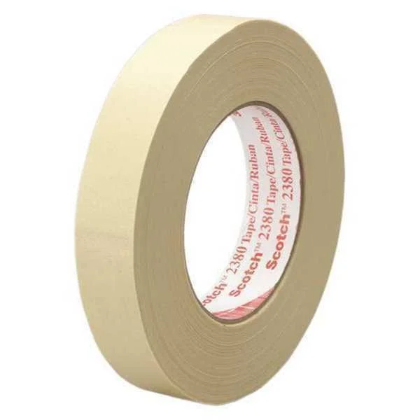 3M 2380 Masking Tape, Natural, 9x22x60 yd.
