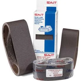 Sait 66390 - 52x22 x 103x22 Abrasive Belt, 150 Grit, Aluminum Oxide, X-weight, AO-X