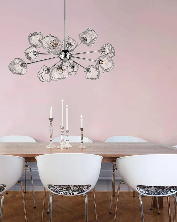 Canarm P0488-12CH Rockport 12 Light Chandelier, Chrome