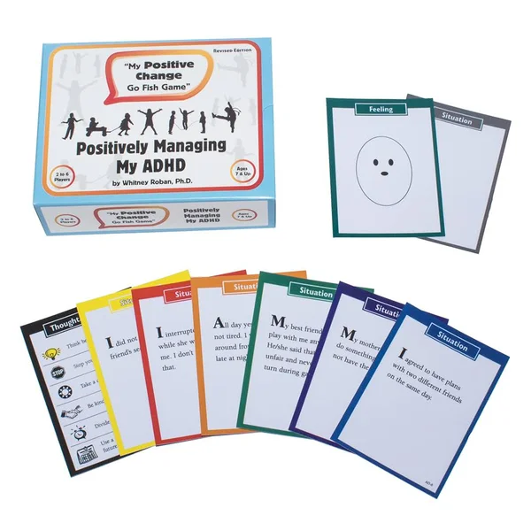 My Positive Change Go Fish Card Games - Set of 3
