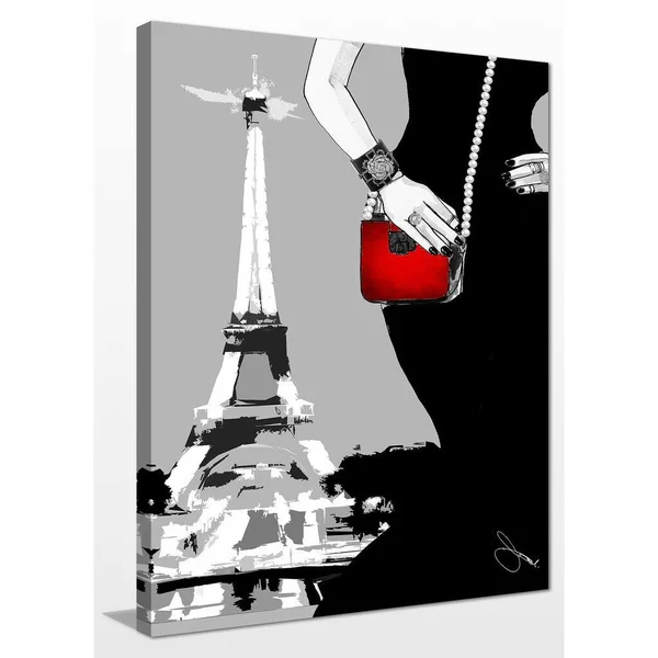 Picture Perfect International by Jodi Paris Nights Giclee Print Canvas Wall Art - 36 Inches x 48 Inches x 1.5 Inches