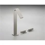 Kohler K-14662-4-BN Loure Tall Widespread Bathroom Sink Faucet, Vibrant Brushed Nickel