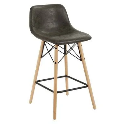 Westcliffe 26x22 Bar Stool Wrought Studio Upholstery: Charcoal