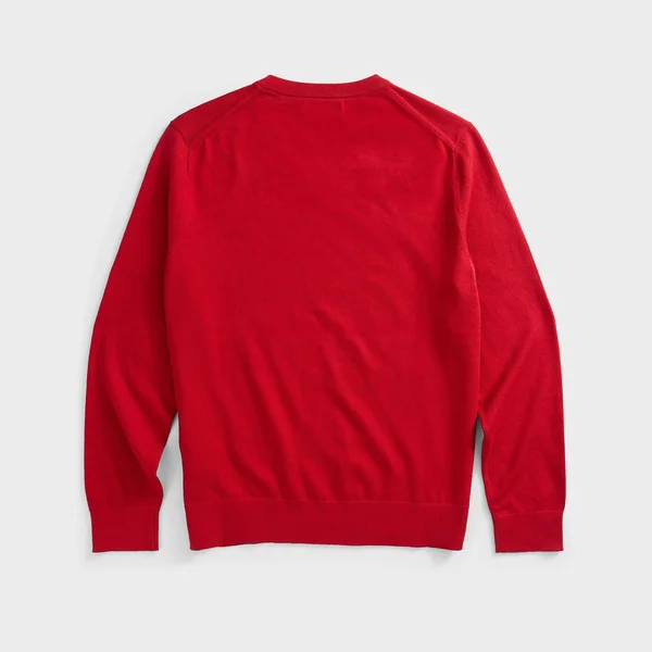 Nautica Men's Big & Tall Navtech V-Neck Sweater - Naut Red - XLT