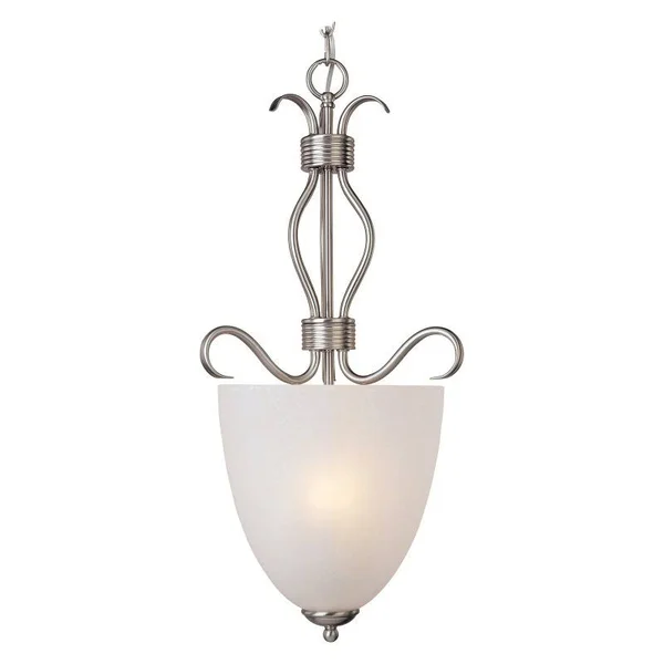 Maxim 10130WSOI Basix 2-Light Entry Foyer Pendant, Oil Rubbed Bronze