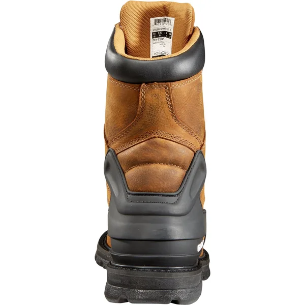 Carhartt Men's 8x22 Brown Waterproof Bison Work Boot -12m
