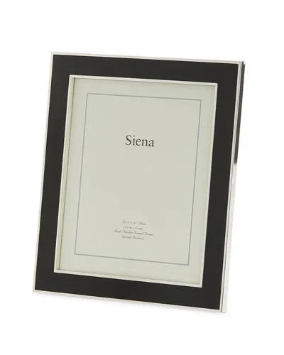 Tizo Wide Enamel Picture Frame - 8 x 10 - Black