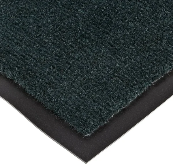 Notrax T37 Atlantic Olefin 4468-119 3& x 10& Forest Green Carpet Entrance Floor Mat - 3/8