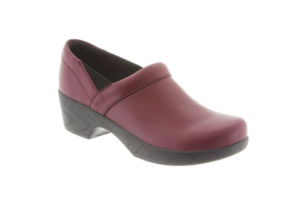 Klogs Portland Work Clog - Women's - Burgundy Leather