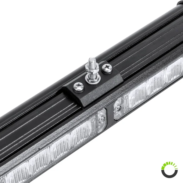 LAMPHUS SolarBlast Sbls64 29 inch 24W LED Traffic Advisor Light Bar - Amber White - Yellow