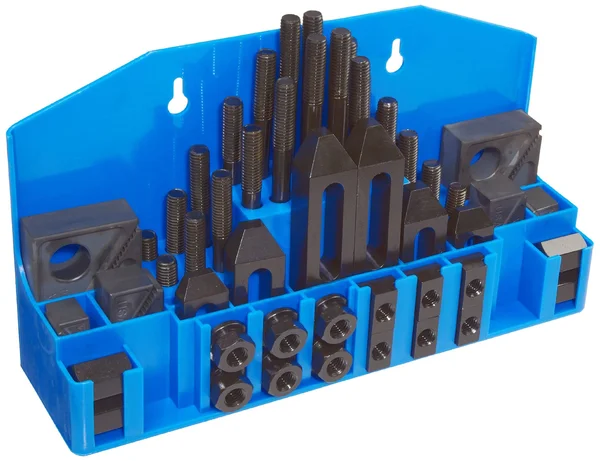 TE-CO 20402PL Machinist Promo Kit, 5/8 Table T-Slot x 1/2-13 Stud, 52 Pieces