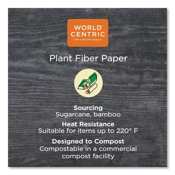 World Centric NoTree Paper Hot Cups - 12 oz, Natural, 1, 000/Carton