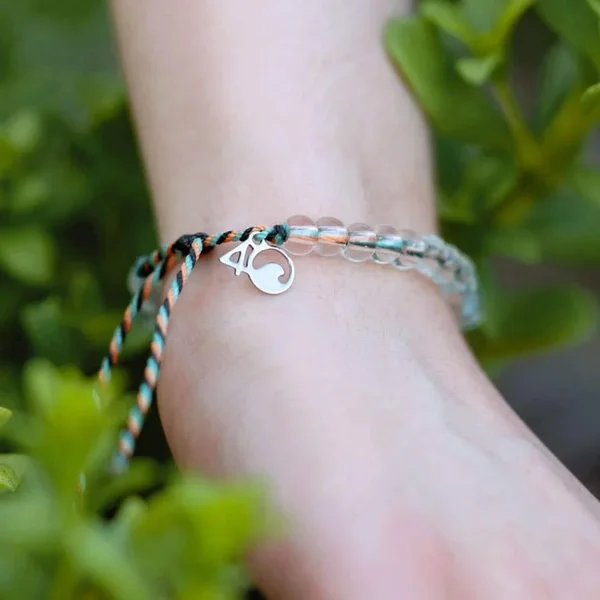 Plankton Beaded Bracelet - 4ocean Plankton, Eco Friendly Sustainable Gifts Recycled Beaded Bracelets Save The Ocean Beach Clean