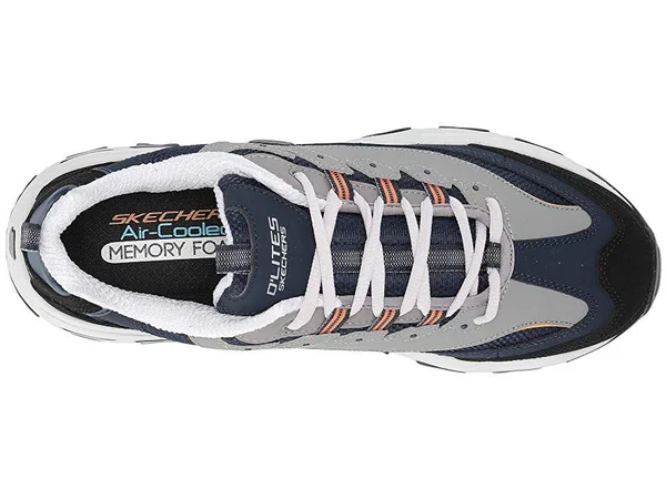 Skechers Men's D&Lites Navy - Size 9.5